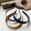 Bold Matte Plain Simple Thick Headband Headband 1 - Bold Headband - Pink 3ea