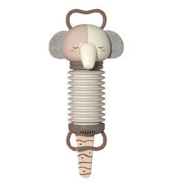 Accordion Music Educational Toys Cartoon Shape Kids Learning Development Music Sound Instrument for Travel Family Trip Elephant