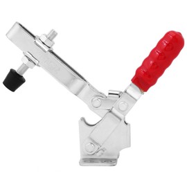 Yosoo GH-12132 Downward Pressure Toggle Clamp GH-12132 Quick Release Vertical Toggle Clamp, U Shape, 227 kg Clamp Force, 100° Bar Open, 60° Handle Rotation, Metalworking Tooling, Vertical Handle, Processing, Assembly