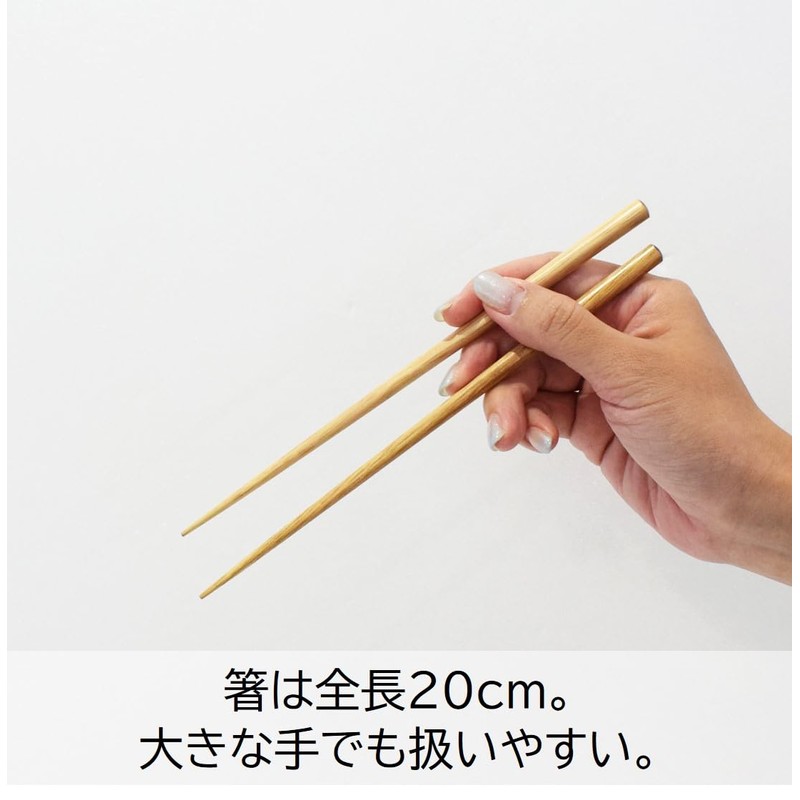 Sabu Unimore Antibacterial Chopsticks & Case L Beige 411113