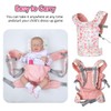 Baby Doll Carrier and Accessories Set for 17-22 Inch Kids