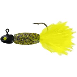Big Bite Baits 1.5" LINDNER PANFISH Special/Wildcat/Chartreuse (5 Pack + Card)