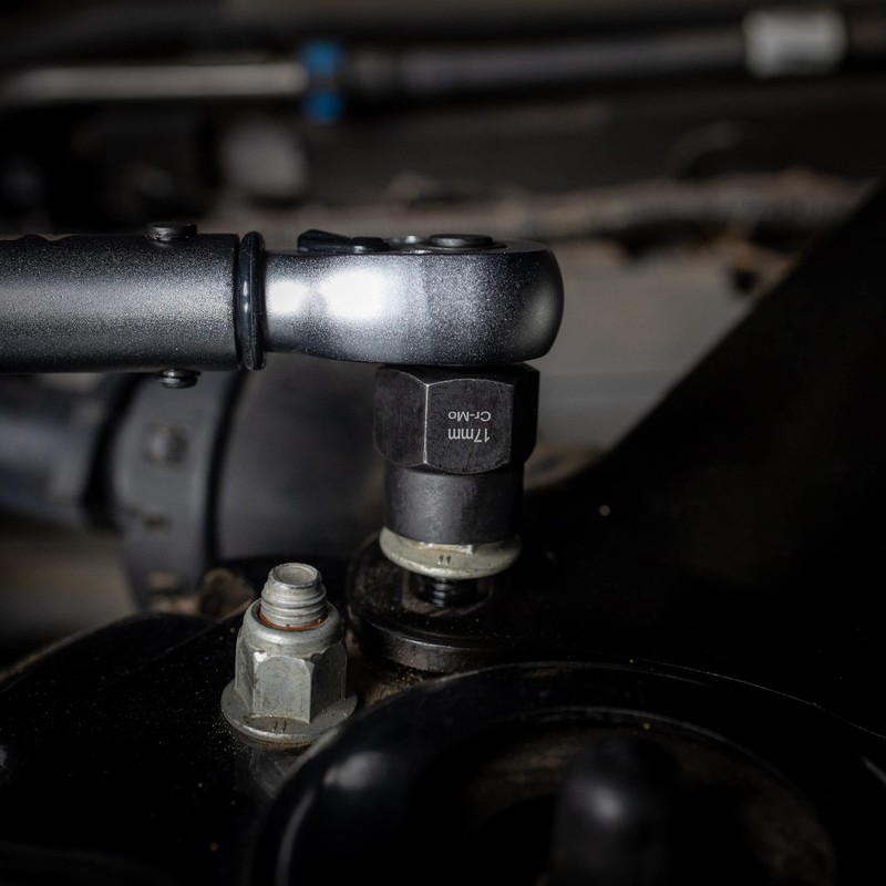 ABN Impact Bolt Remover Nut Extractor Socket Set - 14pc