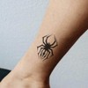 Spider tattoo – Temporalis® | Temporary tattoo, vegan and waterproof