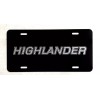 BLVD TOYOTA HIGHLANDER Car Tag Diamond Etched on Aluminum License