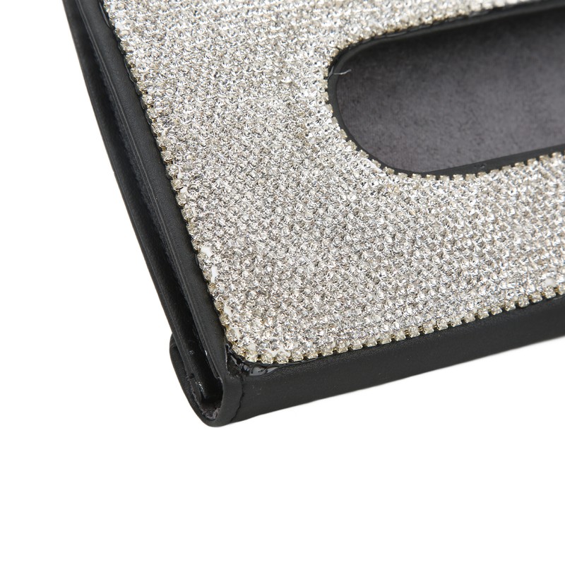 Rhinestone Sun Visor Tissue Box Bling Napkin Storage Holder Universal