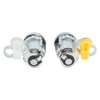 Pair of Front Door Lock Cylinder Set 6905135070 Aluminum Alloy