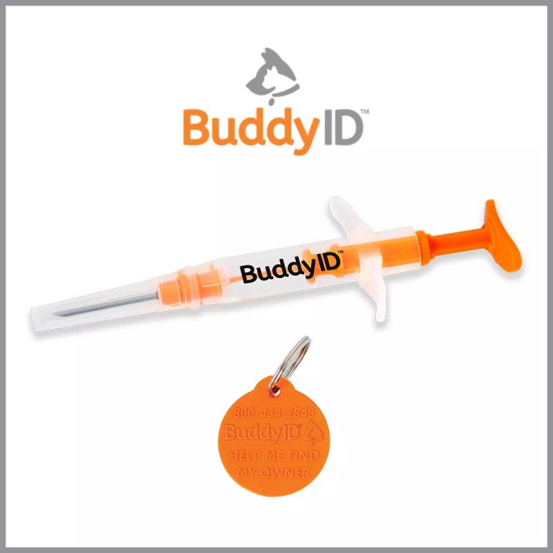 Pro-ID Buddy-ID Microchip Pet Microchip MINI CHIP 134KHZ, ISO