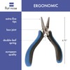 The Beadsmith Ergonomic Flat Nose Pliers – 5 inches (127mm)