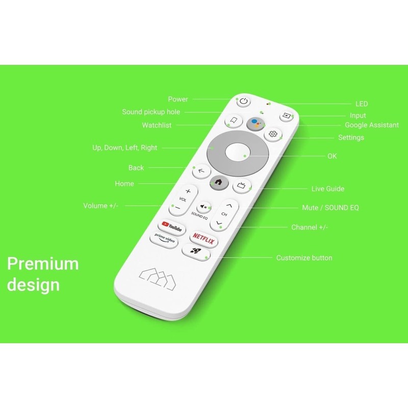 Homatics Box Remote Control for Homatics Box Q, Box R,