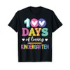 100 Days Of Loving Kindergarten 100th Day Of School T-Shirt