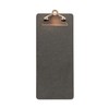 Securit Wooden Bill Presenter Clipboard, Brown with Stainless Steel Clip