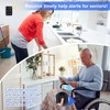 Wireless Caregiver Pager Call Button Nurse Call System 500Ft Range