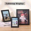 A4 Picture Frames Wooden Photo Frame with Stand Tabletop or