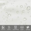 Furlinic Shower Curtain, Bathroom Curtain For The Bathtub, Textile Bath
