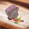 Spardose aus Metall für Kinder mit lustigen Designs, Spardose mit