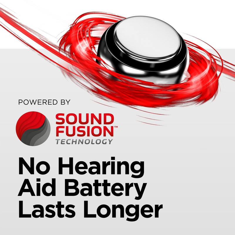 Rayovac Extra Hearing aid Batteries Size 10. Long-Lasting Mercury-Free zinc-air
