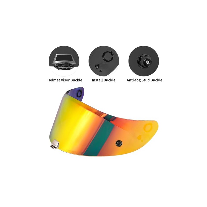 Motorcycle Helmet Visor for Rpha 70/Rpha 11/HJ-26, Motorcycle Wind Protection