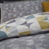 Catherine Lansfield Retro Circles Reversible Single Duvet Cover Set with