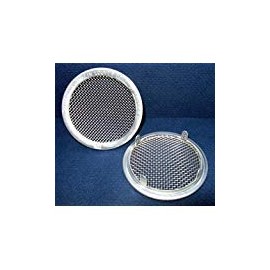 4" Round Open Screen Vent - tab Style - White - Pkg of 4