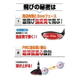 Works Golf [Maxmax UT 2-Piece Set, #3, #5, Standard, V-spec α-III, Shaft Specifications, S] SLE Rule Compatible, Golf Club, Utility, Headcover Included, Right Handed