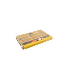 Plano Edge 3600 Terminal Tackle Storage | Premium Tackle Organization with Rust Prevention | Clear/Yellow