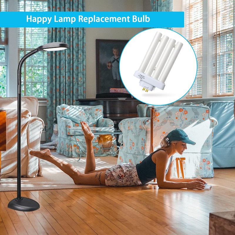 Valoisa CFML27W Natural Daylight Fluorescent Light Bulb,Compatible for VERILUX CFML27VLX,6500K