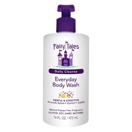 Fairy Tales Daily Cleanse Kids Body Wash, Everyday Body Wash for Kids and Toddler- Soap for Bath or Shower, No Harsh Chemicals or Toxins - 16oz
