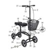 Drive Steerable Knee Walker Replacement Parts (Model 796) (7. Tiller
