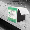 280Pcs/Box Fiber Optic Cleaning Wipes, Single Layer Fiber Wipers, with