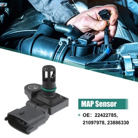 X AUTOHAUX MAP Sensor 22422785 21097978 23886330 Intake Air Temperature Boost Pressure Sensor Replacement for Volvo Truck D11 D13
