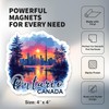 Ontario Province Canada Magnet 4 inch 2 Pack Vinyl for