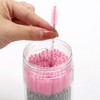 Tbestmax 100 Pcs Cepillo Desechable para Pestañas, Varitas de Mascara