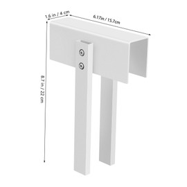 Operitacx Bifold Door Lock Portable Double Door Safety Lock and Closets Easy Installation Secure and Durable Locking Device for Safety