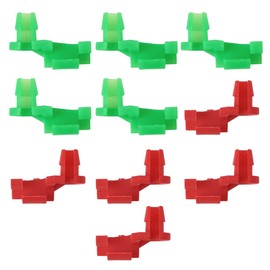 4 Pair Car Tailgate Handle Rod Clips, Door Lock Car Left and Right Rod Retainer Clips Replacement OEM 88981030, 88981031, Compatible with 1999-2007 Chevy Silverado GMC Sierra