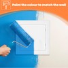 GCGOODS 12" x 12" Self-Adhesive Access Panel for Drywall, Plastic