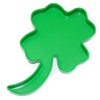 Vintage Tupperware Shamrock Four Leaf Clover Shaped Cookie Cutter