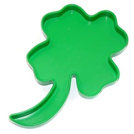 Vintage Tupperware Shamrock Four Leaf Clover Shaped Cookie Cutter