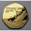 The Commemorative Coin Company Pair of RMS Titanic Silver &