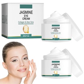 Pack of 2 Jasmine Ointment, Jasmine Ointment Eyes, Active Jasmine Ointment, Jasmine Ointment Plus, Jasmine Ointment, Against Dark Circles, Eye Fatigue and Swelling as well as Saggy Eyelids