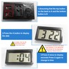 2 Pcs Mini Digital Clock Small Magnetic Car Dashboard Clocks