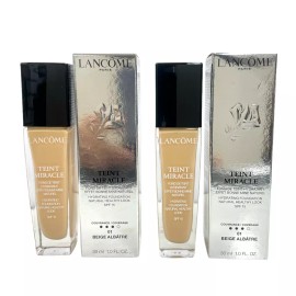 Lancôme Lancome Teint Miracle Hydrating Foundation SPF15 (30ml/1.0oz) LOT OF 2 YOU PICK! - 01 Beige Albatre