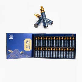 Samjiwon Geumsan Ginseng Agricultural Cooperative Samjiwon Ampoule Red Ginseng Concentrate Goryeo Holiday Gift / 삼지원 금산인삼농협 삼지원 앰플 홍삼농축액 고려 명절 선물