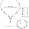 Sendowtek Juego De Joyería, Conjunto De Joyas Para Mujer