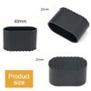Pack of 20 Chair Leg Caps, Chair Leg Protectors, Foot