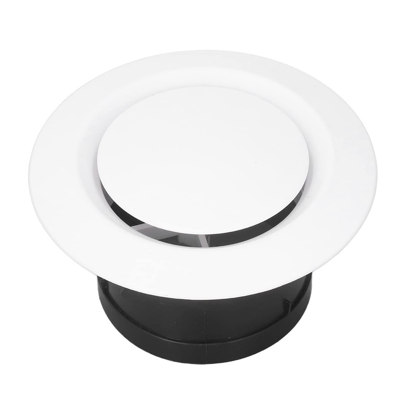 QANYEGN Soffit Vent, Adjustable Air Vent, ABS Wall Round Soffit