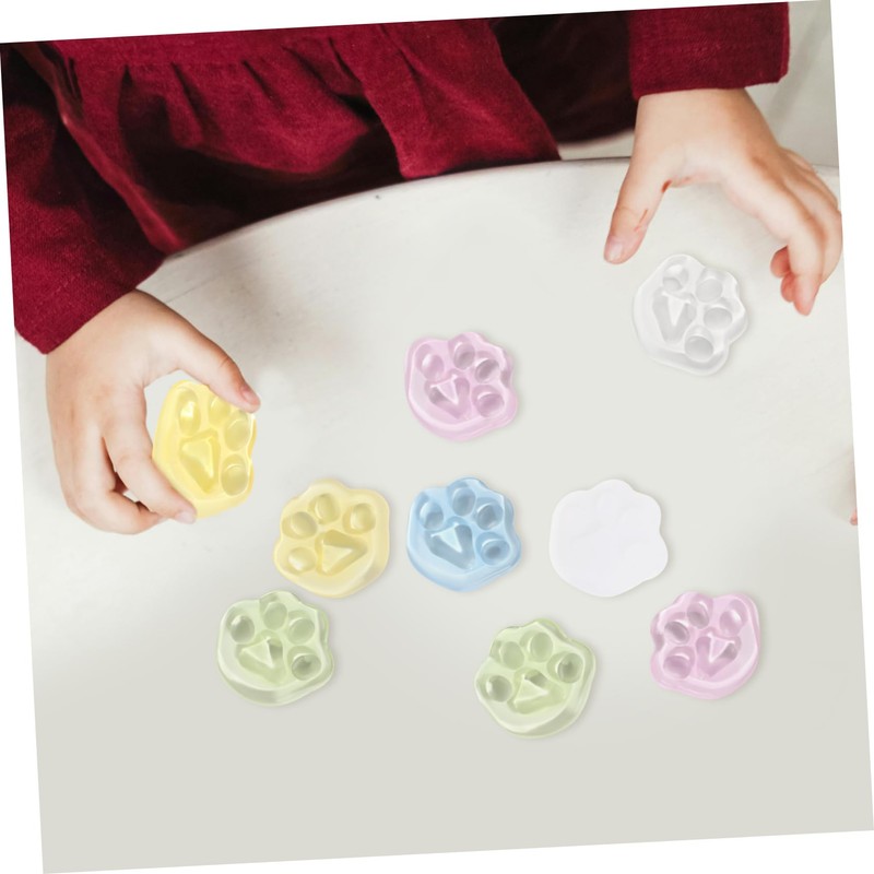 BESPORTBLE 50Pcs Squishy Paws Squeezable Mini Soft Sensory for Cute