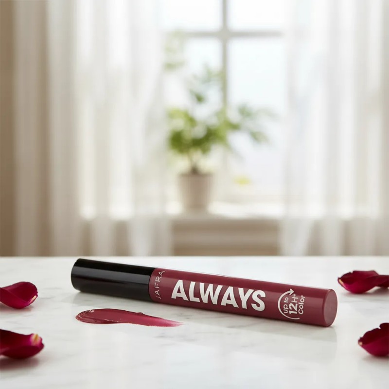 Labial Liquido Always Jafra Color Indeleble Larga Duración