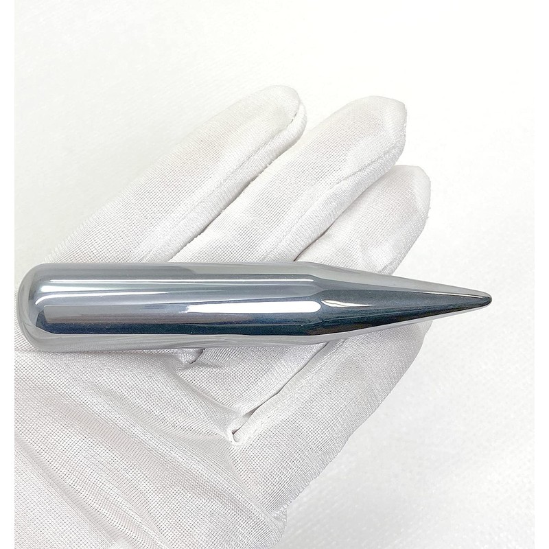 REIGHT テラヘルツ鉱石 ツボ押し 美顔 マッサージ棒 フェイス 足つぼ マッサージ スティック 約100mm×18mm