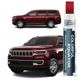 PRV/NRV Delmonico Red Velvet Red Pearl Touch Up Paint for Jeep, Car Paint Pen Scratch Repair Two-In-One Touch Up Paint, Premium Car Scratch Remover for Deep Scratches